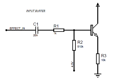 Schematic Tubescreamer Ts808 Input Buffer
