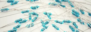 Reading resistor values in electronics with color code