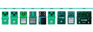 Story of the Tubescreamer TS808 effect pedal