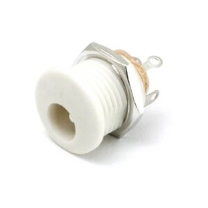 White DC Power Jack